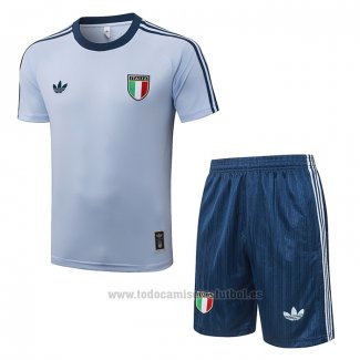 Chandal del Italia Manga Corta 2026-2027 Azul - Pantalon Corto