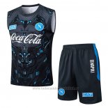 Chandal del Napoli Sin Mangas 2025-2026 Negro