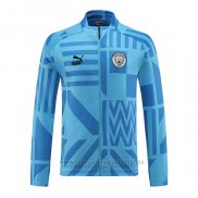 Chaqueta del Manchester City 2022-2023 Azul Claro