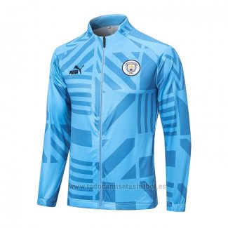 Chaqueta del Manchester City 2022-2023 Azul Claro