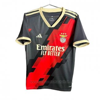 Camiseta Benfica Special 2025-2026 Negro Rojo Tailandia
