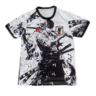 Camiseta Japon Anime 2025-2026 Negro Blanco Tailandia
