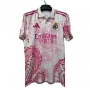 Camiseta Real Madrid Dragon 2025-2026 Rosa Tailandia