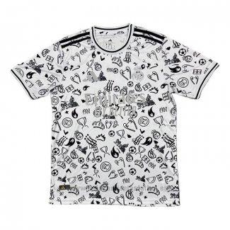 Camiseta Real Madrid Special 2025-2026 Blanco Negro Tailandia