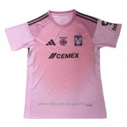 Camiseta Tigres UANL Portero 2ª 2025-2026 Rosa Tailandia