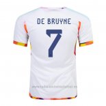 Camiseta Belgica Jugador De Bruyne 2ª 2022