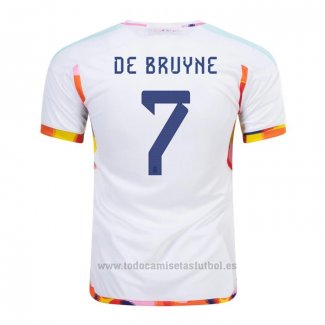 Camiseta Belgica Jugador De Bruyne 2ª 2022