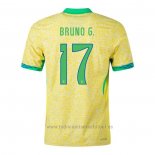 Camiseta Brasil Jugador Bruno G. 1ª 2024