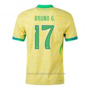 Camiseta Brasil Jugador Bruno G. 1ª 2022