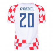 Camiseta Croacia Jugador Gvardiol 1ª 2022