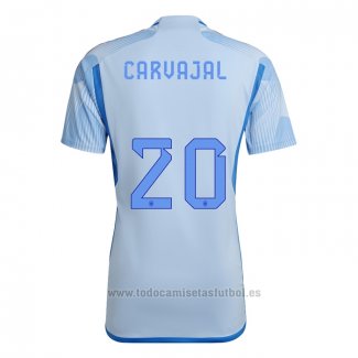 Camiseta Espana Jugador Carvajal 2ª 2022