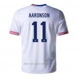 Camiseta Estados Unidos Jugador AAronson 1ª 2024