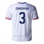 Camiseta Estados Unidos Jugador Zimmerman 1ª 2024