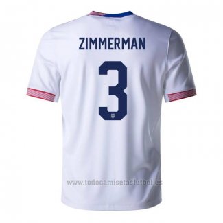 Camiseta Estados Unidos Jugador Zimmerman 1ª 2024