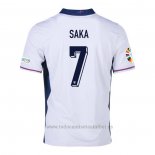 Camiseta Inglaterra Jugador Saka 1ª 2024