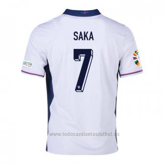 Camiseta Inglaterra Jugador Saka 1ª 2024
