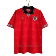 Camiseta Inglaterra 2ª Retro 1990