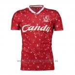 Camiseta Liverpool Candy 1ª Retro 1989-1991