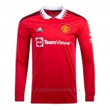 Camiseta Manchester United 1ª Manga Larga 2022-2023