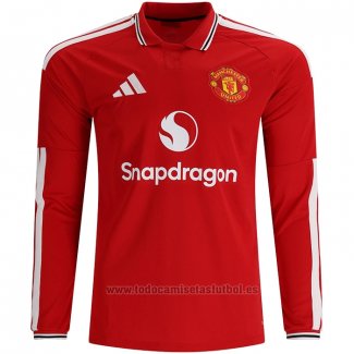 Camiseta Manchester United 1ª Manga Larga 2026-2027