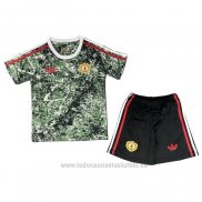 Camiseta Manchester United X Stone Roses Nino 2024-2025