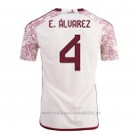 Camiseta Mexico Jugador E.Alvarez 2ª 2022