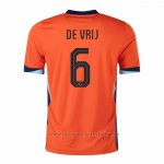 Camiseta Paises Bajos Jugador De Vrij 1ª 2024-2025