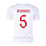 Camiseta Polonia Jugador Bednarek 1ª 2022