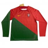 Camiseta Portugal 1ª Manga Larga 2022