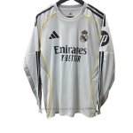 Camiseta Real Madrid 1ª Manga Larga 2025-2026