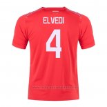 Camiseta Suiza Jugador Elvedi 1ª 2022