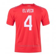 Camiseta Suiza Jugador Elvedi 1ª 2022