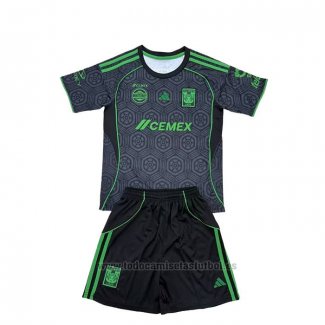 Camiseta Tigres UANL 3ª Nino 2025-2026