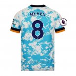 Camiseta Wolves Jugador Neves 2ª 2020-2021