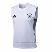 Camiseta de Entrenamiento Alemania Sin Mangas 2025-2026 Blanco