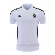 Camiseta de Entrenamiento Real Madrid 2022-2023 Blanco y Purpura