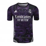 Camiseta de Entrenamiento Real Madrid Dragon 2024-2025 Purpura