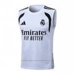 Camiseta de Entrenamiento Real Madrid Sin Mangas 2025-2026 Blanco