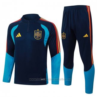 Chandal de Sudadera del Espana Nino 2026-2027 Negro