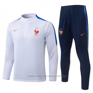 Chandal de Sudadera del Francia 2026-2027 Blanco