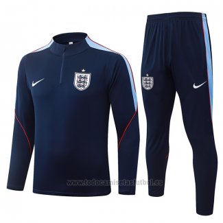 Chandal de Sudadera del Inglaterra Nino 2026-2027 Azul