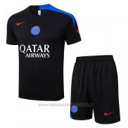 Chandal del Paris Saint-Germain Manga Corta 2025-2026 Negro - Pantalon Corto