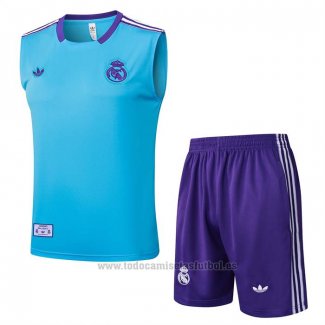 Chandal del Real Madrid Sin Mangas 2025-2026 Azul