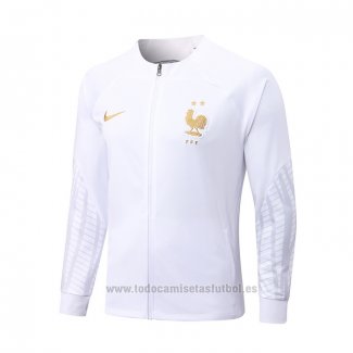 Chaqueta del Francia 2022-2023 Blanco