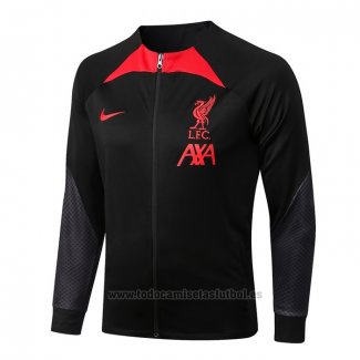 Chaqueta del Liverpool 2022-2023 Negro