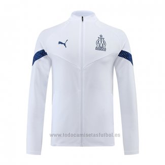 Chaqueta del Olympique Marsella 2022-2023 Blanco