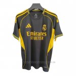 Camiseta Real Madrid Special 2025-2026 Negro Amarillo Tailandia
