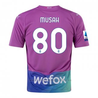 Camiseta AC Milan Jugador Musah 3ª 2023-2024