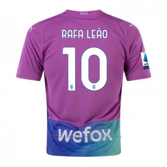 Camiseta AC Milan Jugador Rafa Leao 3ª 2023-2024