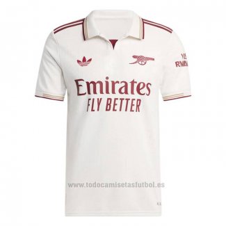 Camiseta Arsenal 3ª Authentic 2025-2026